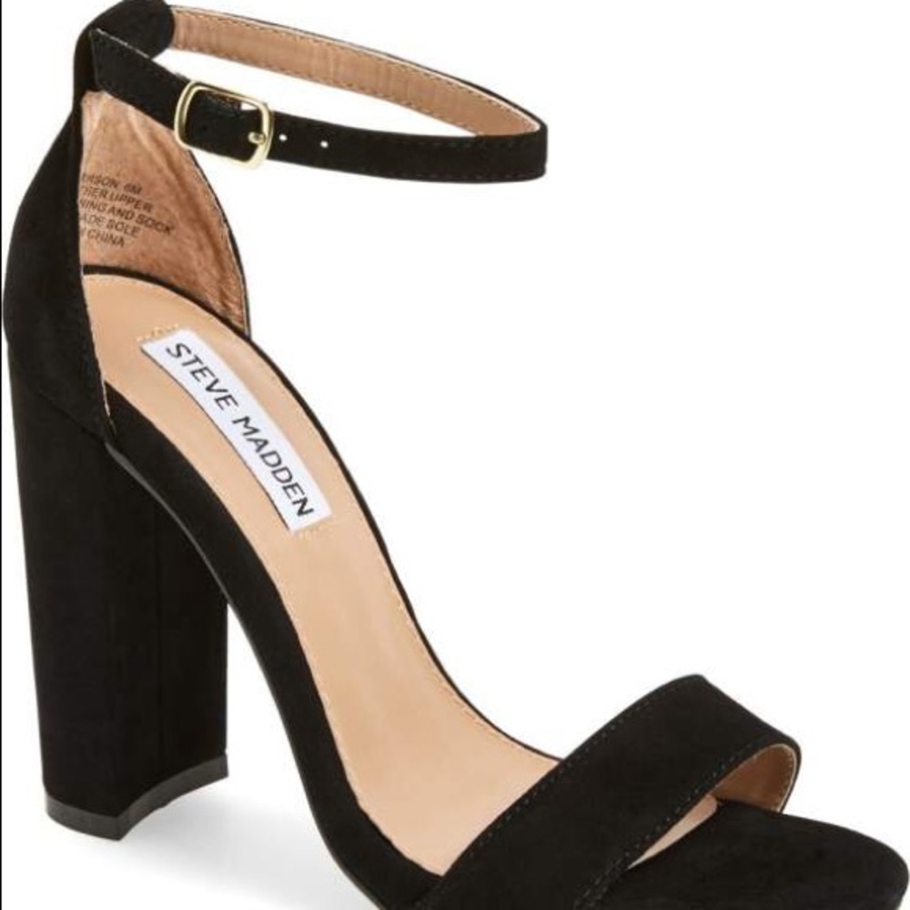 STEVE madden heels black